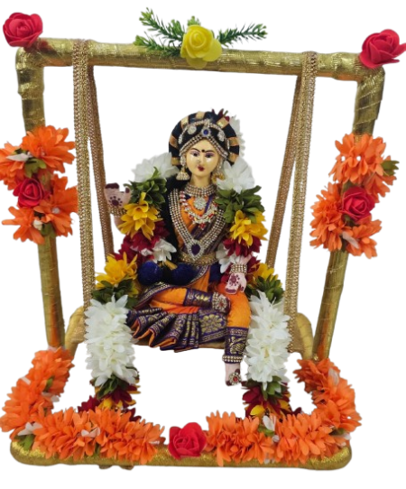 Mahalakshmi Doll in Swing
