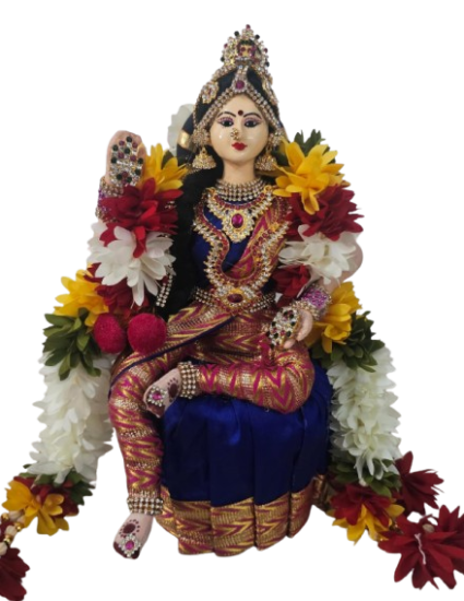 Goddess Mahalaskhmi Doll (Made to Order)
