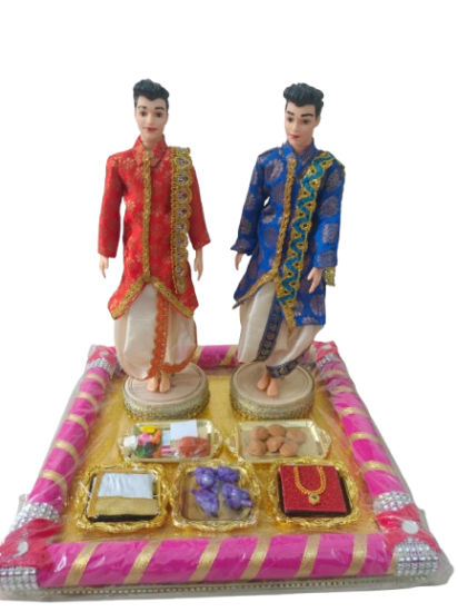 Dhoti Ceremony Brothers (Made to Order)
