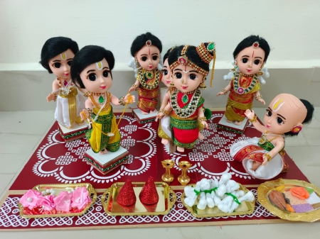 3C Wedding Theme Dolls (Made to Order)