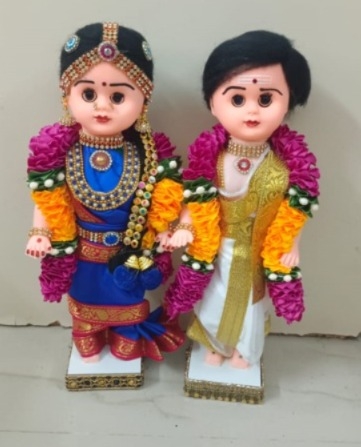 Tamil Iyer Style Bride and Groom