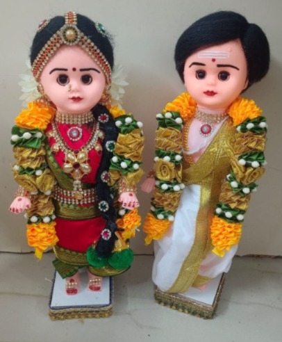 Tamil Iyer Style Bride and Groom