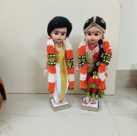 Wedding Pair Dolls (made to order)