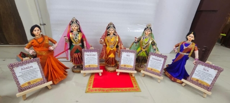 Hnadmade Panchakanya Dolls ( Made against Order)