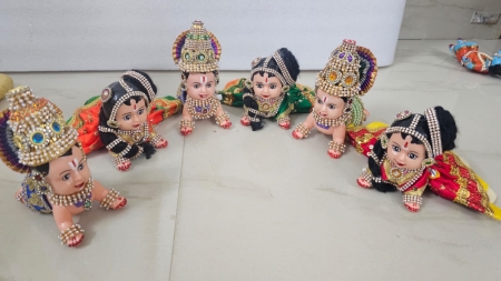 Baby Andal and Baby Venkatesa (made to order)
